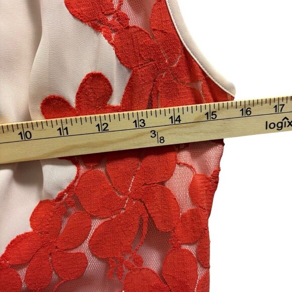 Ted Baker Vember Lace Chiffon Embroidered Dress Women's Size 2 US 6 - Picture 6 of 9